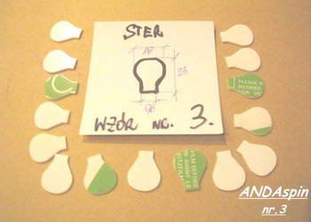 Stery do woblerów WZÓR nr.3- 50 sztuk z 1,5 mm. poliwęglanu czytaj