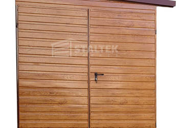 Schowek - Domek Ogrodowy 3x2m Brama Dwuskrzydłowa dach ST101