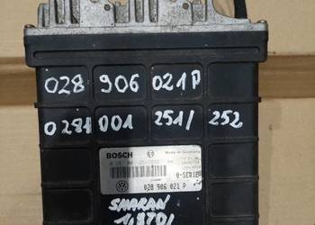 VW SHARAN I komputer sterownik 0281001251/252