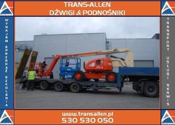 Transport maszyn budowlanych do 20t Usługi Gorlice