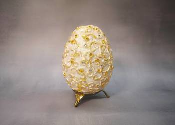 Jajko dekoracyjne w stylu Fabergé