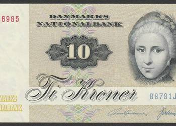 DANIA 10 KORON 1972 - STAN BANKOWY UNC