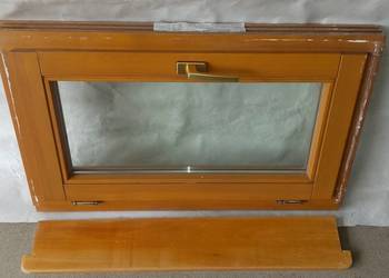 Okno drewno jak pcv +parapet