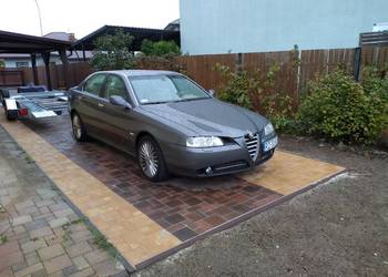Alfa Romeo 166 3.2 V6 Distinctive  szpera Q2 , ale uszkodz. silnik