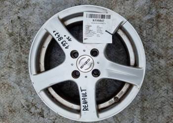 FELGA ALUMINIOWA 15 RENAULT CLIO III 5.5JX15H2