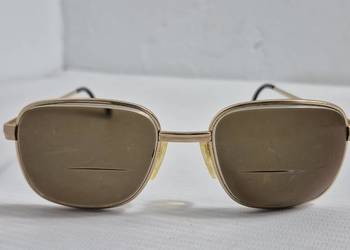 Okulary LUXOTTICA KLIX 2 | Vintage Italy | Pozłacane 18K GEP | Retro