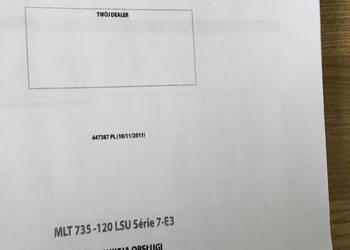 dtr instrukcja obsługi manitou mlt 735-120 lsu serie 7-e3