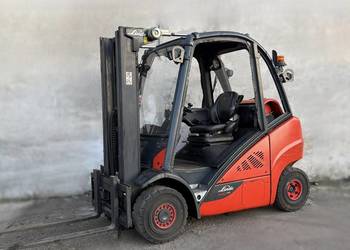Linde H20-600 • TRIPLEX • wolny skok • 4 sekcje • LEASING • wózek H25