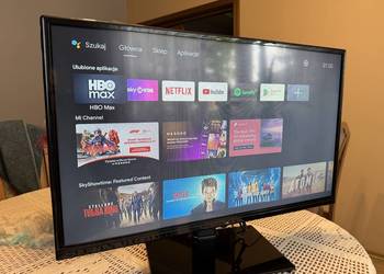 Telewizor ok. 32” LED DVB-C/S2/T2 + Xiaomi Mi Stick Android TV