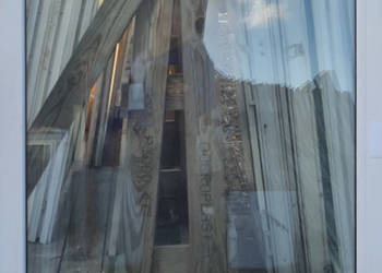 OKNA KacprzaK Witryna 94X120 FIX Używany PCV Plastikowy