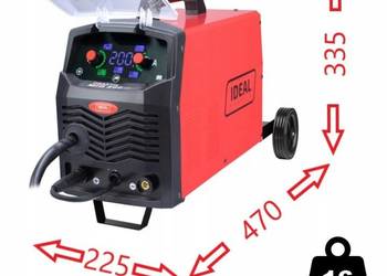 SPAWARKA PRAKTIK MIGOMAT MIG 200 SYNERGIC LED MIG200S LED IDEAL