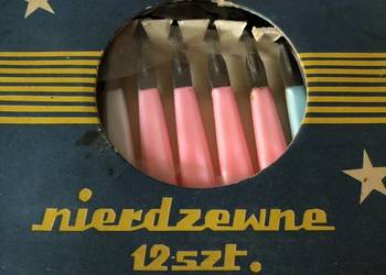 widelczyki z epoki, Vintage, nierdzewne - 12 sztuk