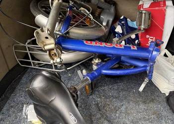 Rowerek składany na małych kołach