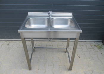 Zlew Gastronomiczny 2 Komorowy 80/60/85