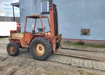 Wózek widłowy terenowy manitou 4x4