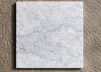 Płytki marmurowe CARRARA BIANCO 30,5x30,5x1cm matowe