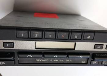 Radio samochodowe Becker Europa 2000 BE 1100 + kod Mercedes W124