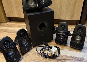 Głośniki Logitech Z506 5.1 – świetny dźwięk, idealne do gier i filmów!