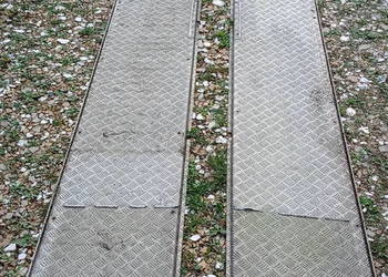 profil 2x4m najazdy blacha aluminium ryflowana gruba 6mm laweta autolaweta