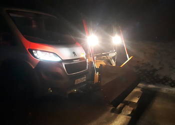 Pług do śniegu 2,2 m DUCATO BOXER 3,5 t