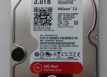 DYSK WD Red NAS 3TB WD30EFRX SATA III