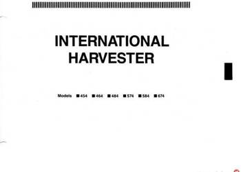 Case IH 464, 484, 584, 684, 784  INSTRUKCJA NAPRAW