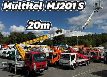 Renault Maxity Zwyżka Podnośnik Koszowy Multitel MJ 201 S Wysokość Podnosz…