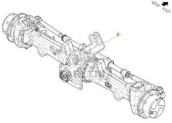 CLAAS Arion 610 660 Kompletny Most Przedni Oś Przednia CZĘŚCI 0022470963 0… Jastrzębniki