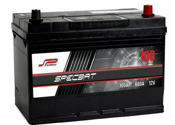 Akumulator SPECBAT 100Ah 680A EN Japan PRAWY PLUS