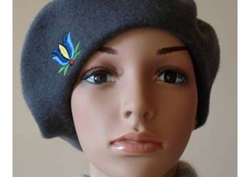 BERET Z KASZUBSKIM WZOREM