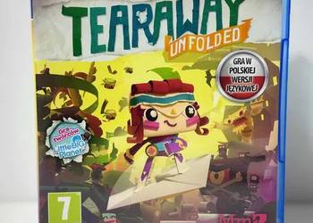 GRA TEARAWAY UNFOLDED NA PS4 PLAYSTATION 4, POLSKA WERSJA!