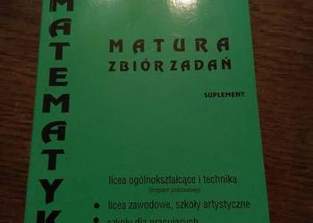 Matura matematyka zbiór zadań suplement