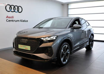 Audi Q4 Sportback 35 e-tron 170KM Virtual Matrix Kamera TempomatACC Ładowa…