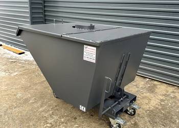 Kontener samowyładowczy, pojemnik, koleba, wywrotka 1m3