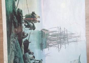 Obraz plakat z lat PRL.