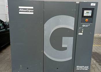 Sprężarka śrubowa ATLAS COPCO GA37 PLUS, 37kW, 7,09m3/min, S014656