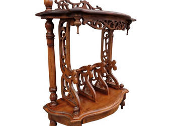 STOLIK KONSOLA GAZETNIK ANTYK