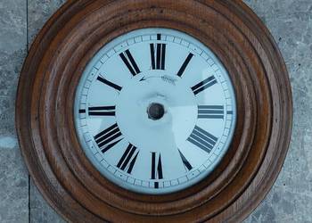 T130 Tarcza starego zegara szwarcwald okrągła szkło 25,5cm