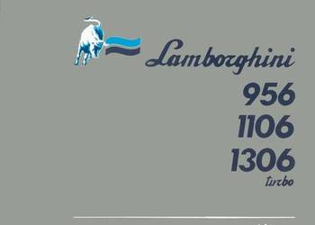 Instrukcja obsługi Lamborghini 956 ; 1106 ; 1306T