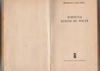 (7682) FORTUNA KOŁEM SIĘ TOCZY – BRONISŁAWA GARNCARSKA