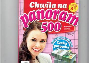 KRZYŻÓWKI CHWILA NA PANORAM 500 Nr 5/2025  | ISSN 17325935 | NOWY NUMER