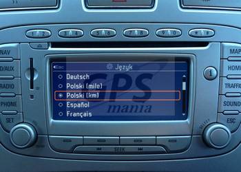 Polskie menu mapa lektor FORD FX Mondeo MK4 Kuga C-Max S-Max