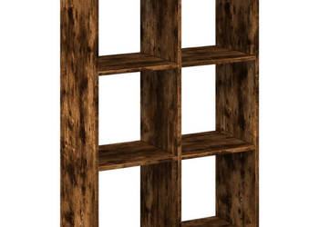 Regał przegroda przydymiony dąb 695x29x1035 cm WM-858016