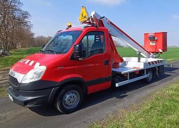 Iveco daily , zwyżka podnośnik koszowy multitel alu 160 ds , gsr isoli