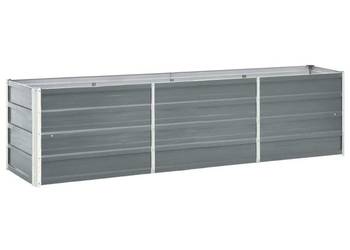 vidaXL Podwyższona donica z galwanizowanej stali(SKU:47044)