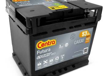Akumulator Centra Futura 53Ah 540a ŁÓDŹ BRZEZIŃSKA 18