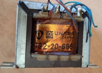 Transformator TG-2-20-666 UNITRA , Zatra.