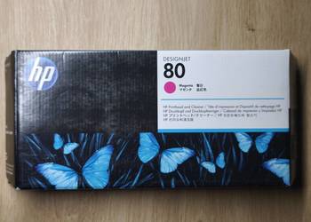 Głowica HP 80 CZERWONA MAGENTA C4822A HP 1050 1055 ORYGINAŁ