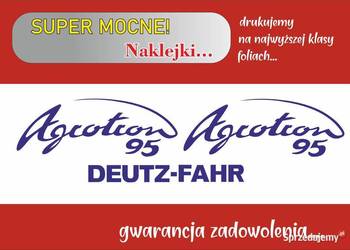 naklejki deutz agrotron 95