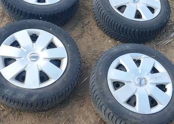 Koła Felgi15 cali NISSAN NOTE z oryginalnymi kołpakami 185/65R15